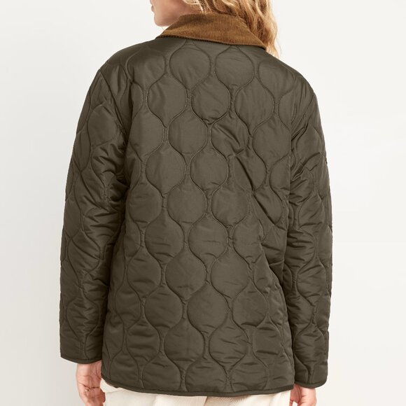 OLD NAVY QUILTED BARN JACKET - Picture 9 of 14